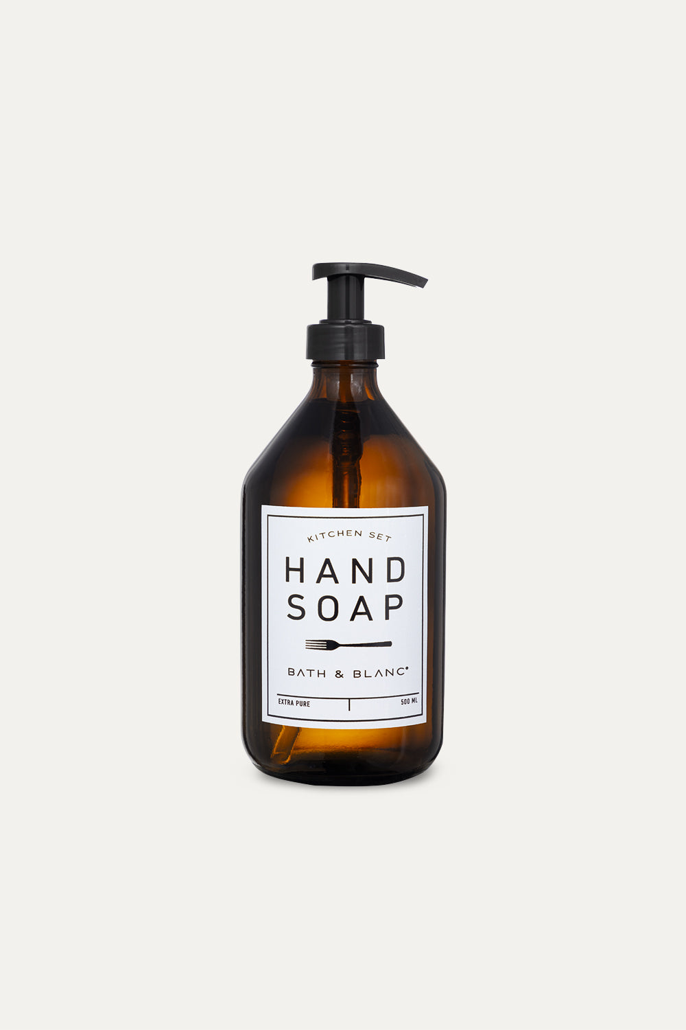 Amber Kitchen Hand Soap Bath and Blanc
